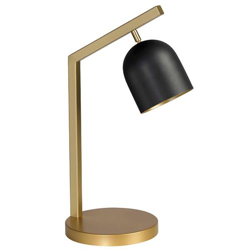 LED-Tischleuchte Dome Gestell abknickend schwarz