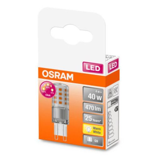 OSRAM LED-Lampe G9 4W 2.700K klar 3-Step-dim