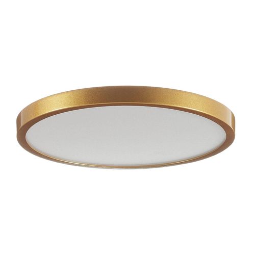 LED-Deckenleuchte Vika, rund, gold matt, Ø 30cm