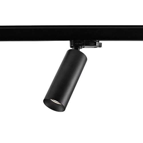 Egger DLS Schienenspot Reed S, dim-to-warm, schwarz, 50°