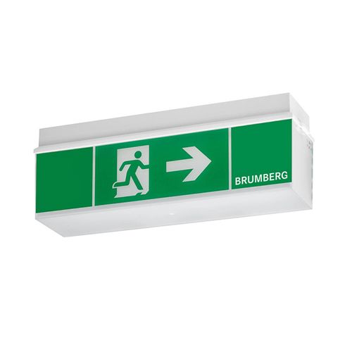BRUMBERG Rescue One LED-Notleuchte, Deckenaufbau