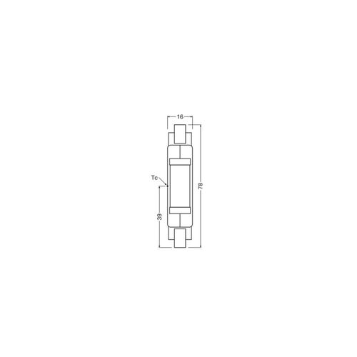 OSRAM LED-Leuchtmittel Stab R7s 4,5W 827 Slim Line