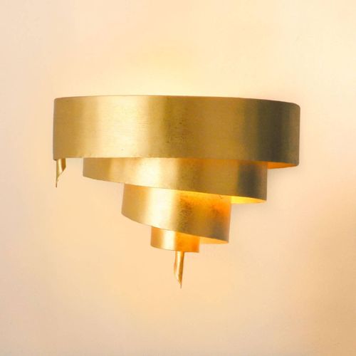 Wandleuchte Ciclone in Gold
