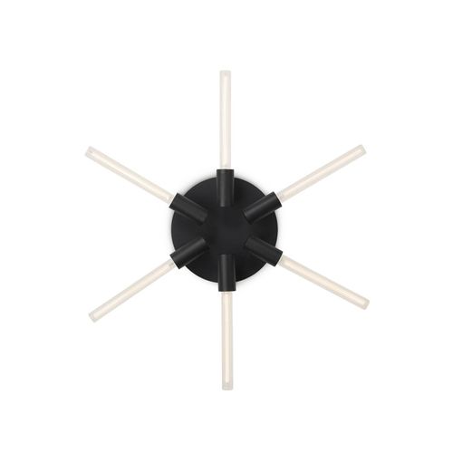 Wandleuchte Liberty Star, schwarz