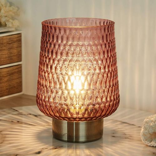 Pauleen Rose Glamour E27-LED Batterie Metallfuß
