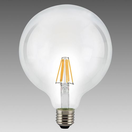 LED-Globelampe E27 8W 827 klar