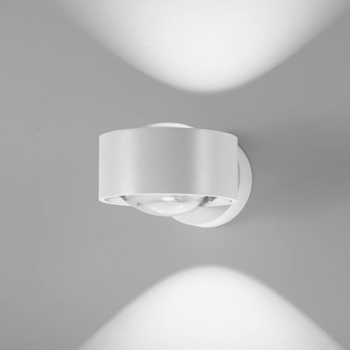 Egger DLS LED-Wandlampe Clippo Optic, weiß/weiß, DTW up/down