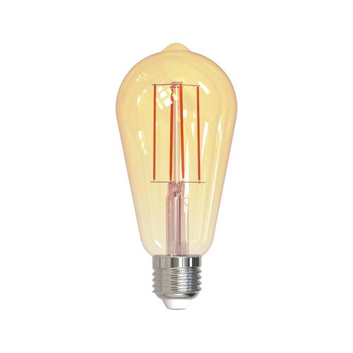 LED-Rustika, Filament, E27, goldfarben, 7W, 2000K, 650 Lumen