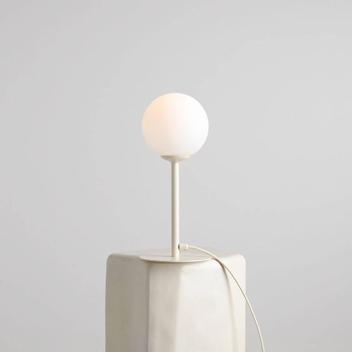 Tischleuchte Joel, opal/creme, 1-flammig