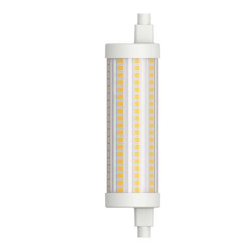 LED-Stablampe R7s 117,6 mm 12W warmweiß dimmbar