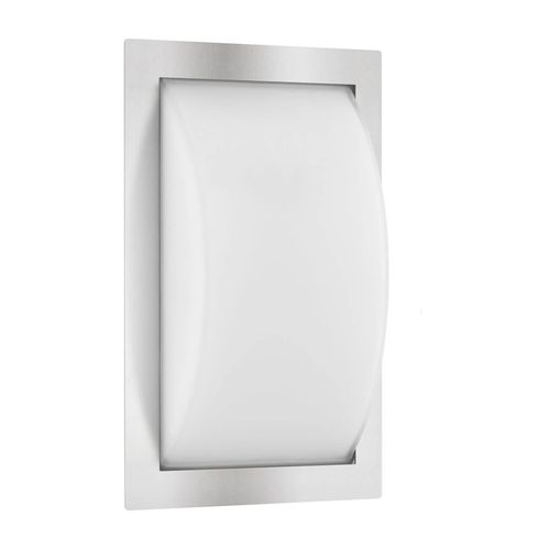LED-Außenwandleuchte Ivett, Edelstahl, Sensor