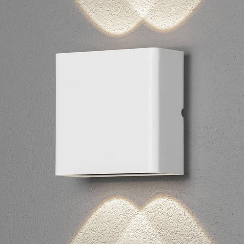 LED-Außenwandleuchte Chieri, 4-flammig, weiß