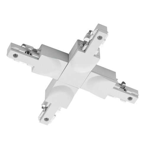 X-Verbinder DUOline 2-Phasen-Schiene, weiß matt