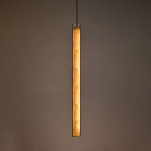 LZF Estela SV LED-Pendellampe, 90 cm, buche natur