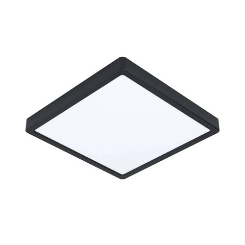 LED-Deckenlampe Fueva 5, IP20 schwarz 28,5x28,5cm