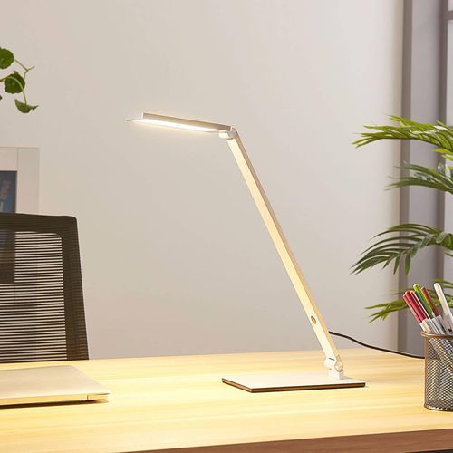 Lucande LED-Schreibtischlampe Resi, dimmbar, verstellbar