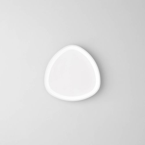 LED-Wandleuchte Bezi, weiß, Ø 45 cm, Aluminium, dim., CCT