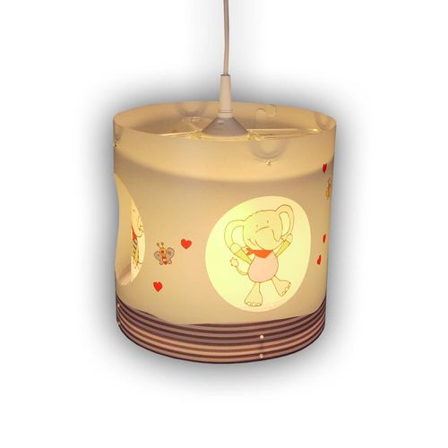 Drehende Kinderzimmer-Hängelampe Lolo Lombardo