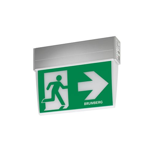BRUMBERG Rescue Two LED-Notleuchte, IP41, Keilform
