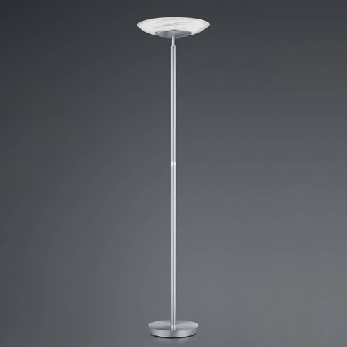 LED-Stehleuchte Findus, 1-flammig, nickel