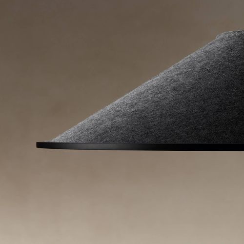LEDS-C Shoemaker LED-Pendellampe oval, anthrazit