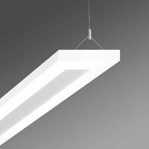 Büro-Pendellampe Stail mikroprisma 52W weiß