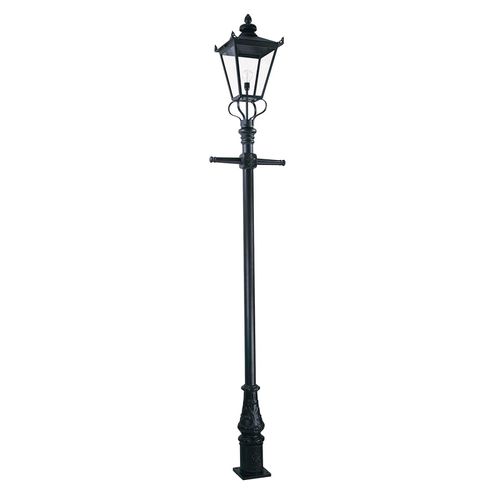 Kandelaber Wilmslow schwarz einflammig Höhe 330 cm
