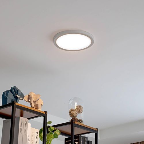 LED-Deckenleuchte Solvie, weiß, rund, Ø 30 cm