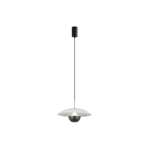 LED-Hängelampe Valia, grau