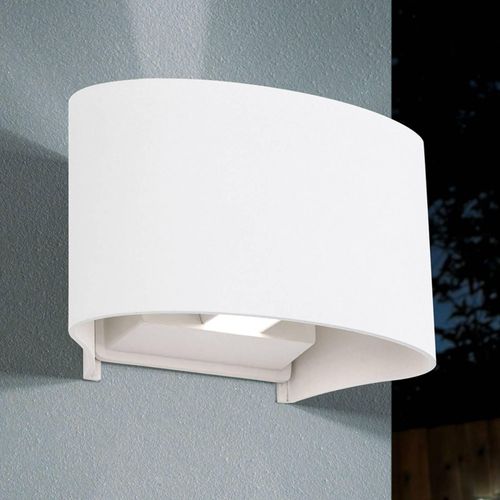 LED-Außenwandleuchte Greta, up/down, weiß