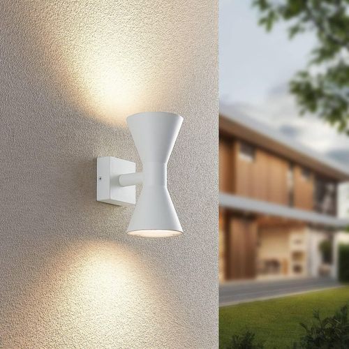 Außenwandleuchte Ardas, up/down, 2 x GU10, weiß