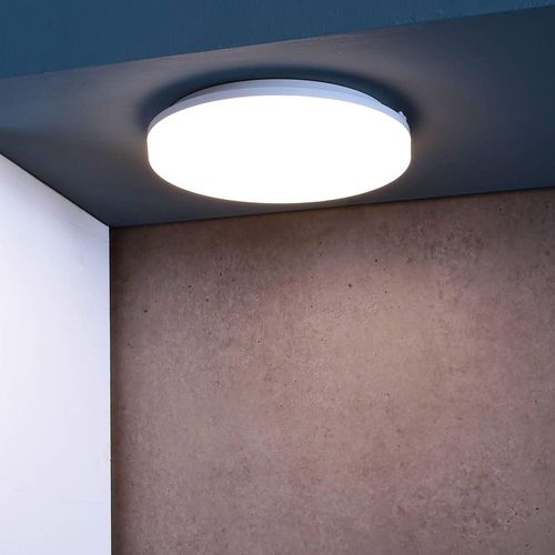LED-Deckenleuchte Altais, IP54, Ø 22 cm