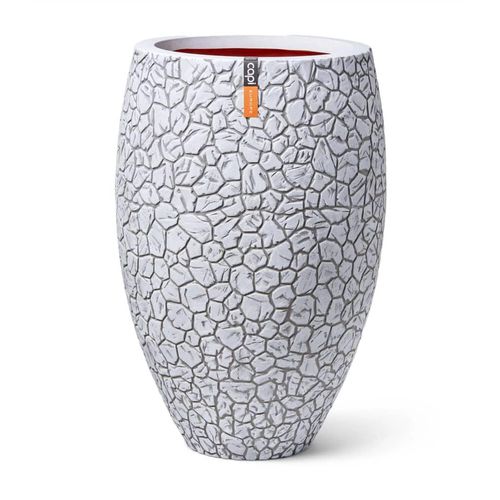 Capi Vase Clay Elegant Deluxe 50X72 Cm Farben | Farbe: Elfenbein