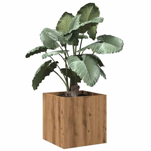 Pflanzgefäß 40X40X40 Cm Holzwerkstoff | Farbe: Eiche handwerklich