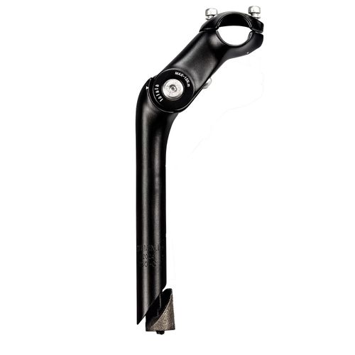 Zoom Fahrrad Vorbau 1 Zoll -10° +50° Schaftvorbau Lenkervorbau Fahrradvorbau Fahrradlenkervorbau winkelverstellbar Citybike E-Bike Pedelec (180 mm)