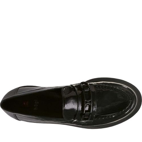 Hogl Damen Mokassins 7-101635 0100 Farbe: Schwarz Größe: 41