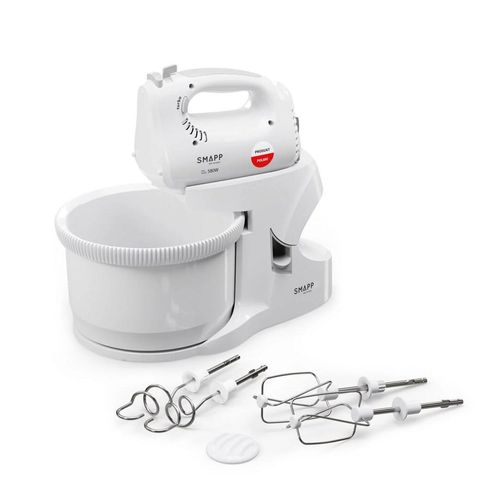 SMAPP weißer Handmixer mit Schüssel