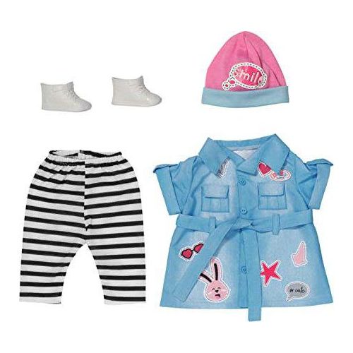 BABY born Deluxe Jeans Kleid 43cm, Puppenzubehör