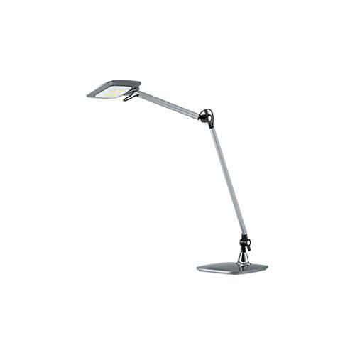 Schreibtisch-Lampe LED E-Motion, mit Sensorschaltung, 3 Farbtemp., silber