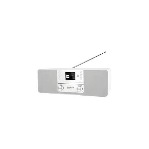 TechniSat DigitRadio 370 CD IR - Audiosystem - 2 x 5 Watt - weiß