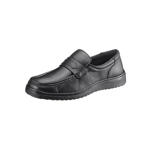 Slipper CLASSIC, Herren, Gr. 41, schwarz, Glattleder, sportlich, Schuhe