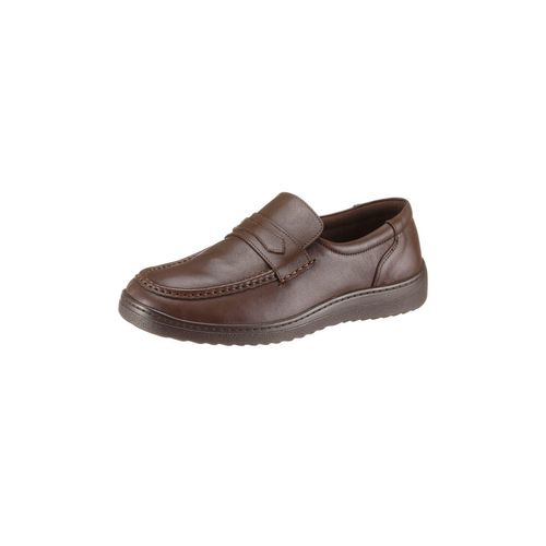 Slipper CLASSIC, Herren, Gr. 40, braun, Glattleder, sportlich, Schuhe
