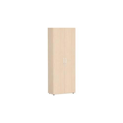 Aktenschrank PALENQUE, 6 OH, abschließbar, B 800 x T 420 x H 2160 mm, Ahorn-Dekor