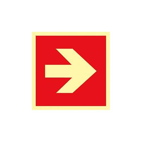 Schild Richtungspfeil, Folie