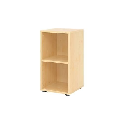 Regale Breno, 2 OH, 28 kg je Boden, B 400 x T 400 x H 748 mm, Spanplatte, Ahorn