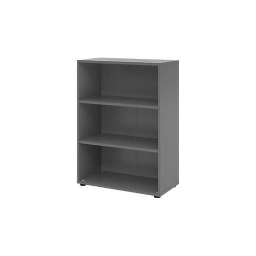 Regale Breno, 3 OH, 28 kg je Boden, B 800 x T 400 x H 1100 mm, Spanplatte, graphit