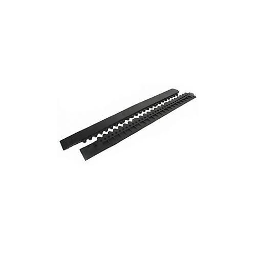 Randleiste ohne Verbinder, schwarz