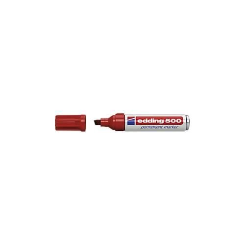 edding 500, m. Keilspitze 2-7 mm, rot, 1 Stück