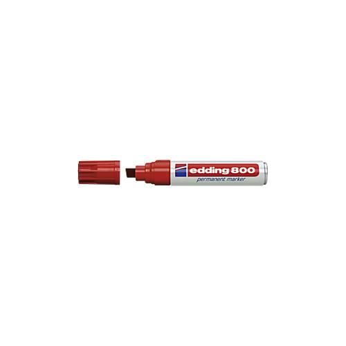 edding 800, m. Keilspitze, 4-12 mm, rot, 1 Stück