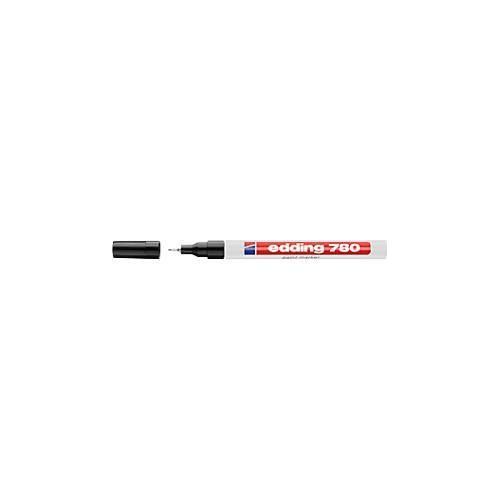 EDDING Lackmarker 780, 0,8 mm, schwarz, 1 Stück